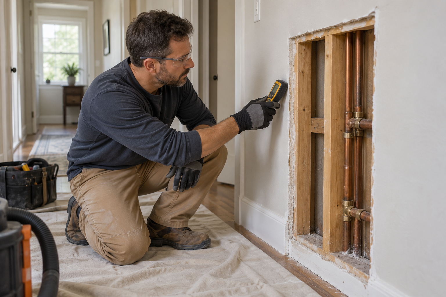 Drywall Repair After a Plumbing Leak: From Source Control to a Finished Wall