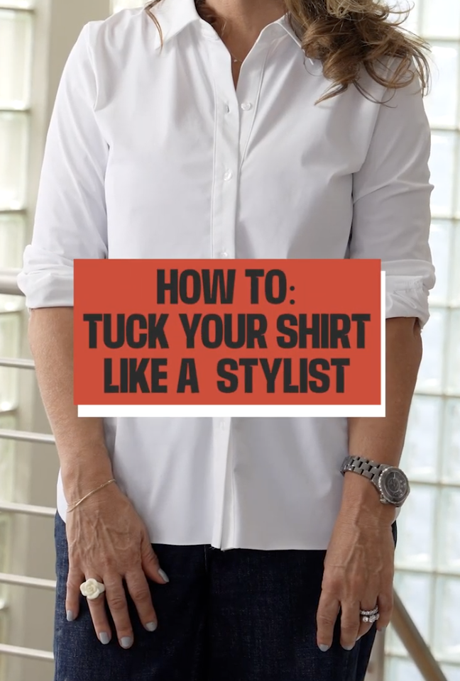 How To Tuck Your Shirt Like a Stylist