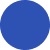 Solid blue circle on a white background.
