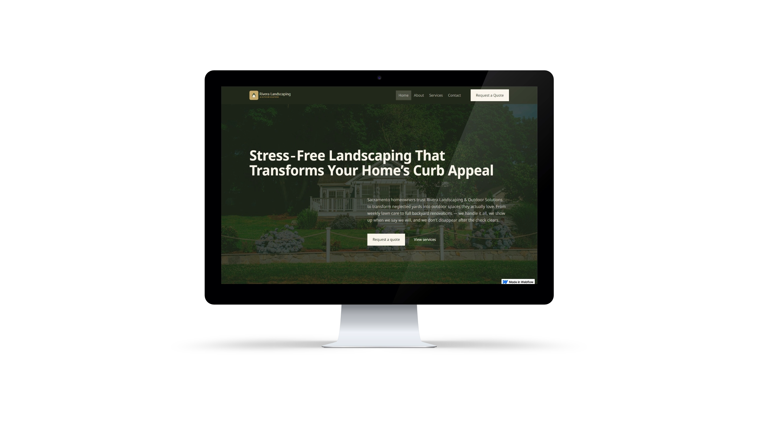 Various view port webpages