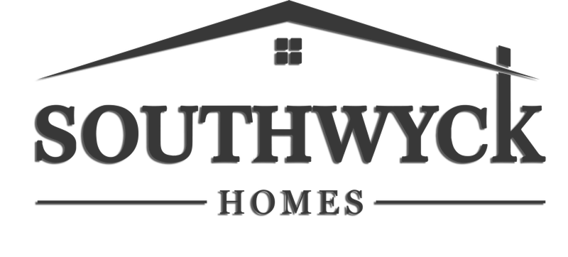 Southwyck Homes logo featuring a stylized house roof with a window above the text.