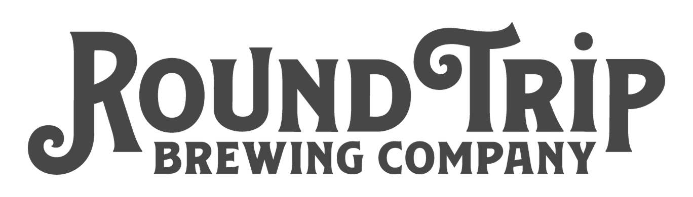 Round Trip Brewing Company logo with stylized text.