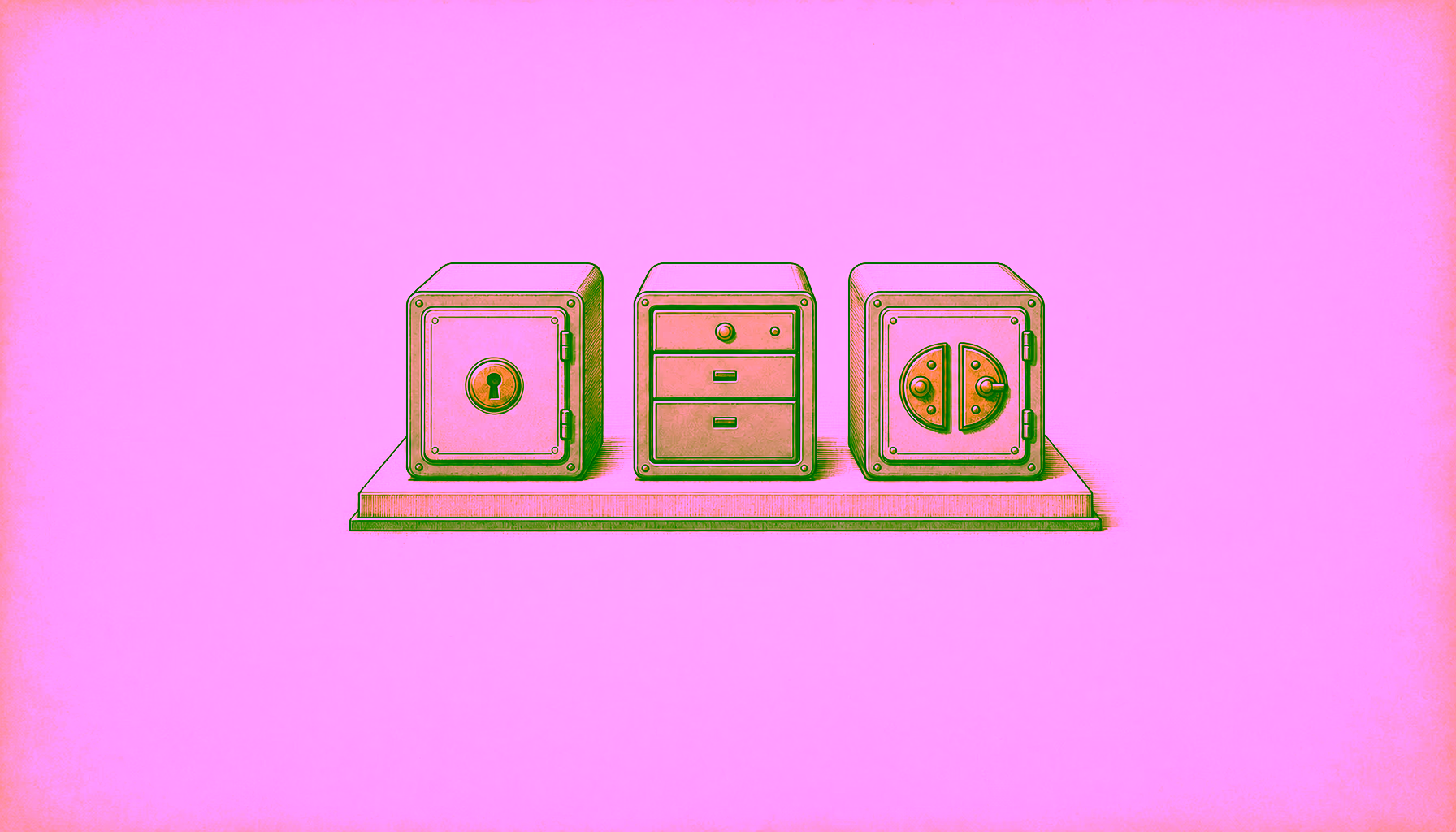Illustration comparing three different Bitcoin access-control models.