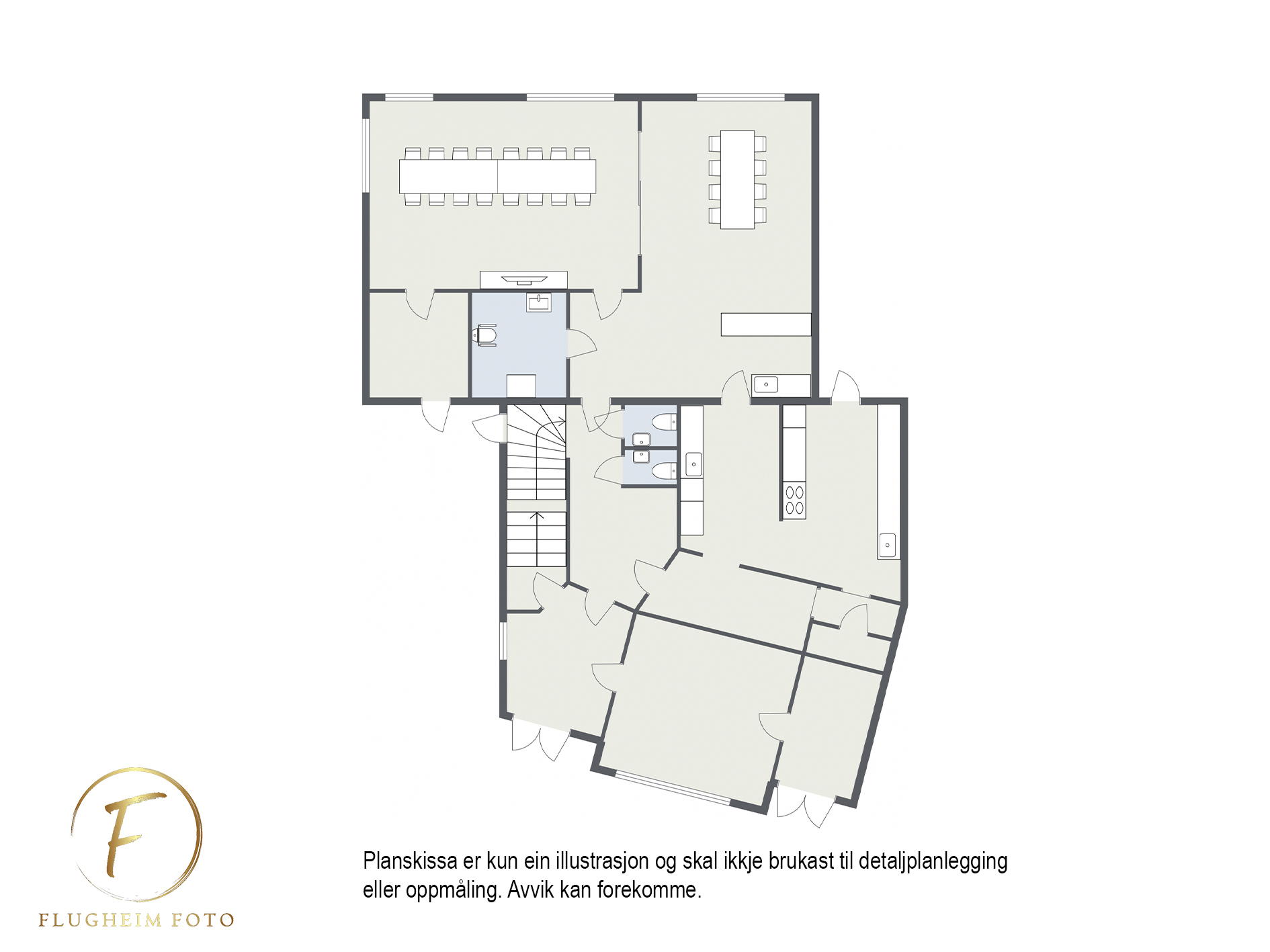 Planteikning 1etasje