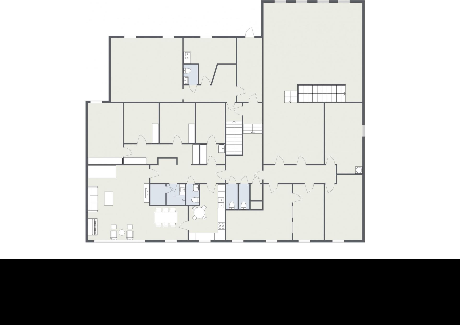 Planteikning 2.etasje