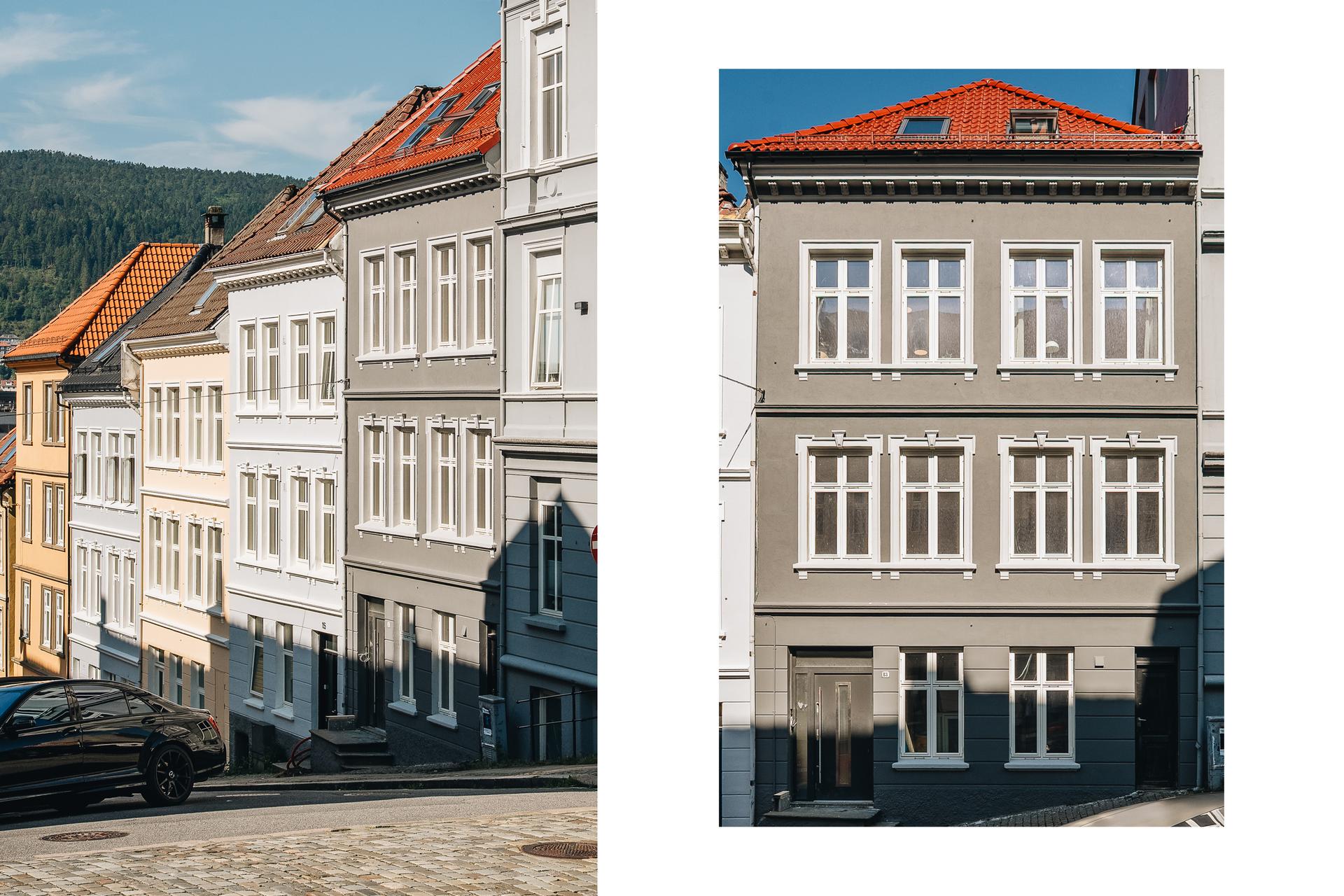 Fasaden er også oppgradert kombinert med nye vinduer, ytterdører og branndører der kravene tilsier det. 