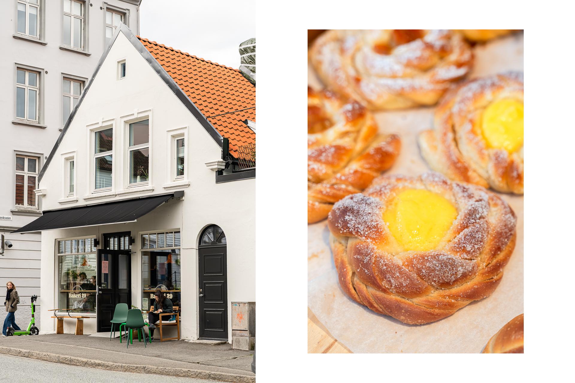 Bakeri 29 er altså en av Sandvikens små skatter - et nabolagsbakeri hvor du kjenner lukten av nybakt brød før du ser skiltet. Her kan du starte dagen med surdeigsbrød og sterk kaffe, eller ta med bakst hjem til helgefrokosten. En lokal favoritt.