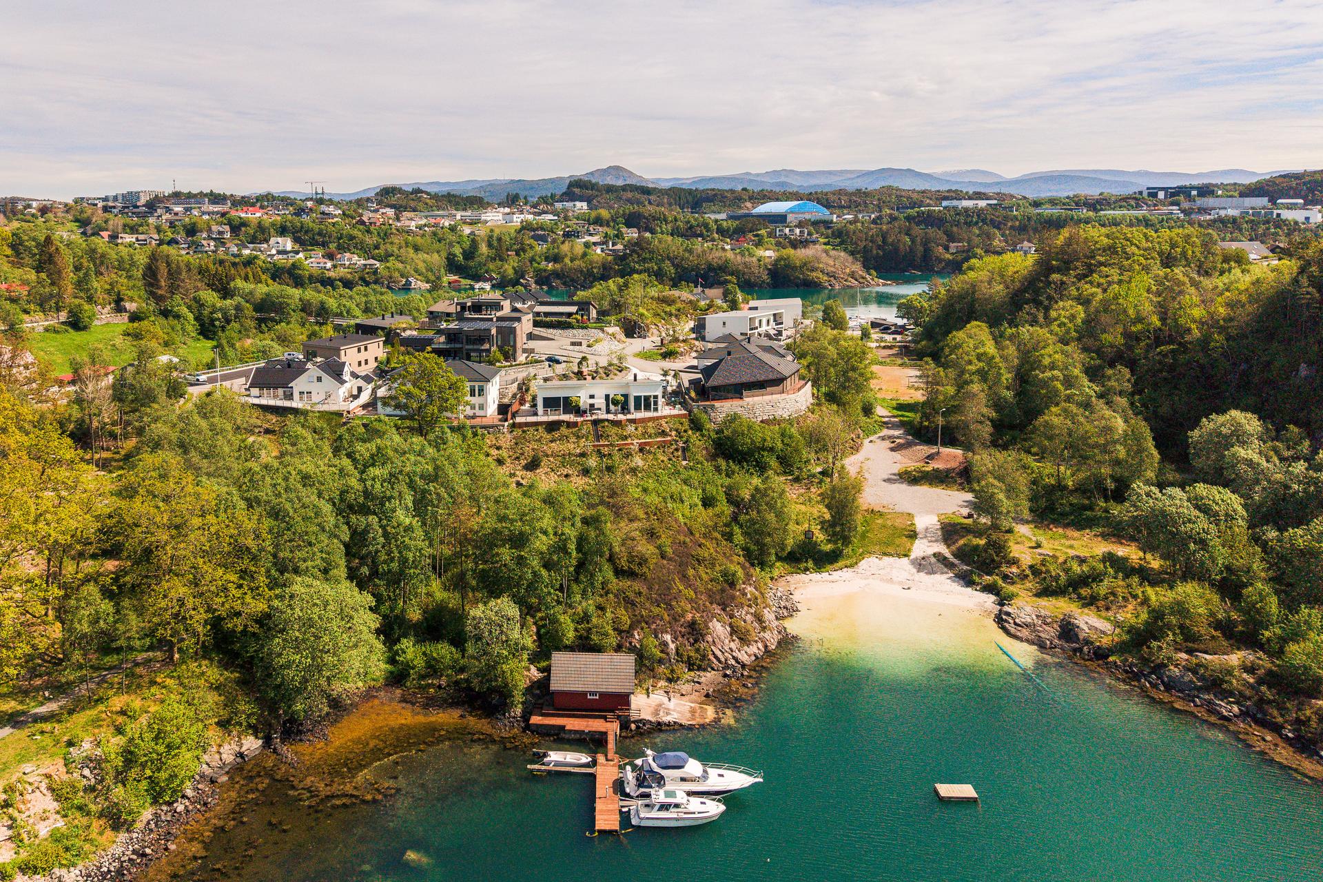 Her kan du virkelig nyte flotte sommerdager. 
