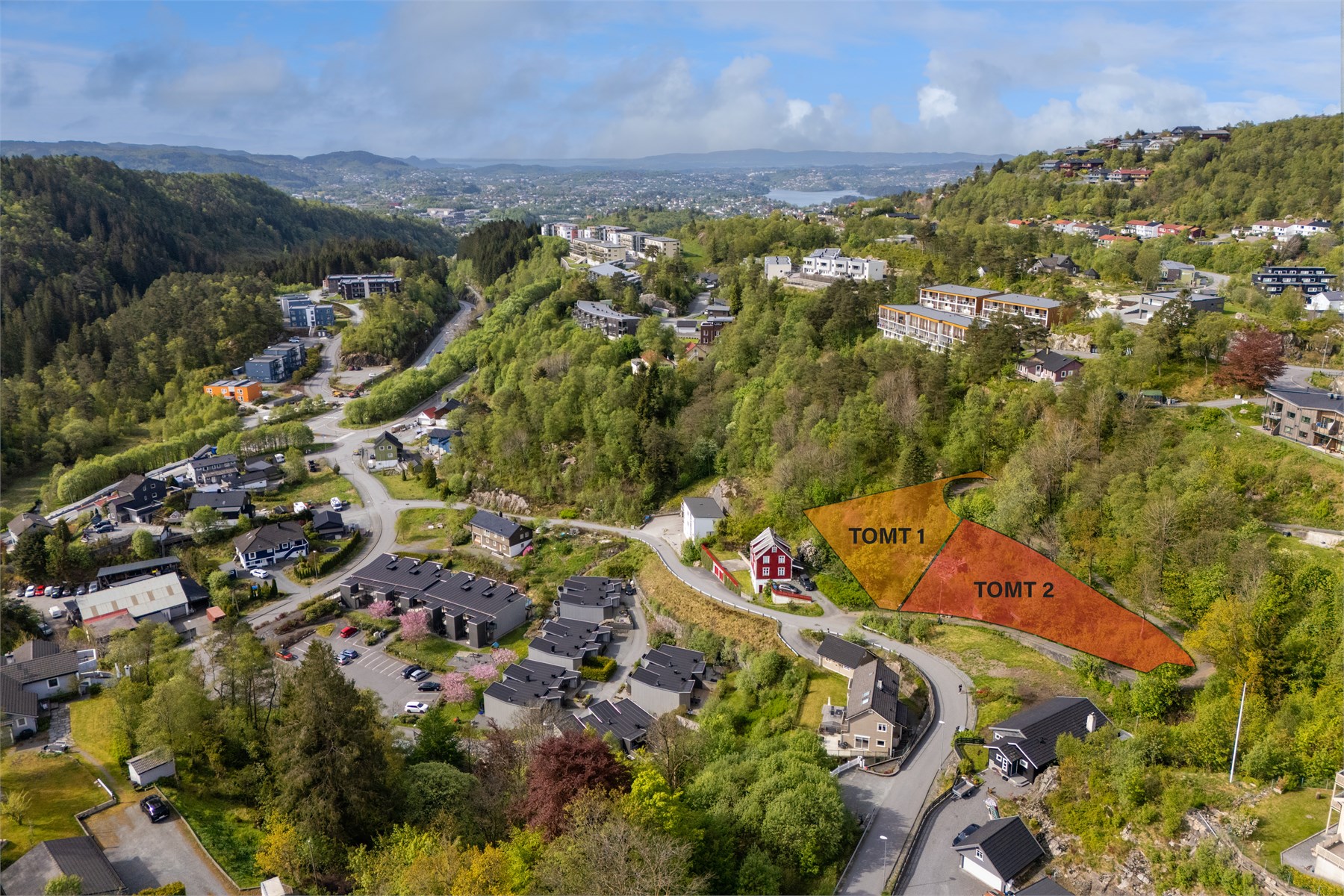 W Eiendomsmegling v/Arve Tveit har gleden av å presentere to drømmetomter i Rinddalen!