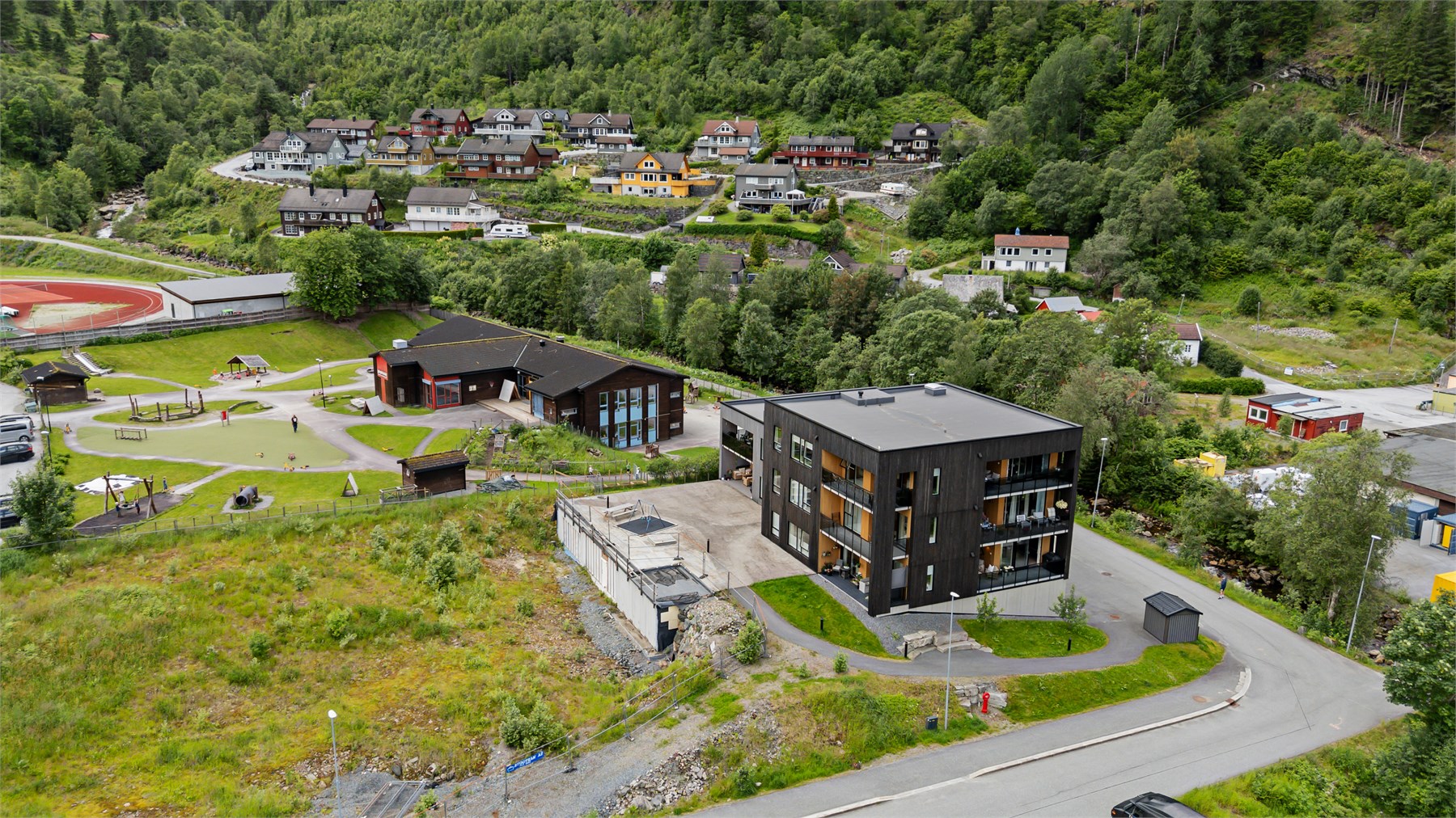 - Sameiet har gode fellesområder - 
