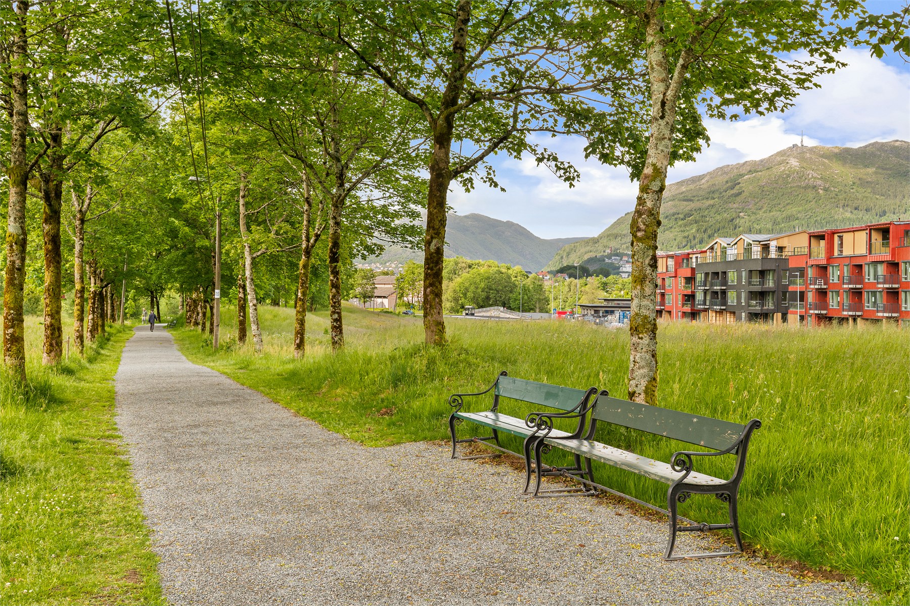Leiligheten har en flott plassering på populære Storetveit/Fantoft.
