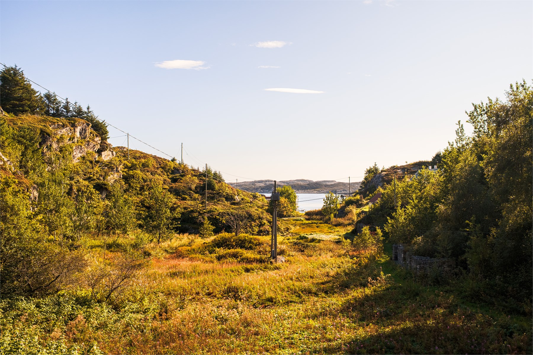 Den åpne horisonten gir en helt egen følelse av frihet.