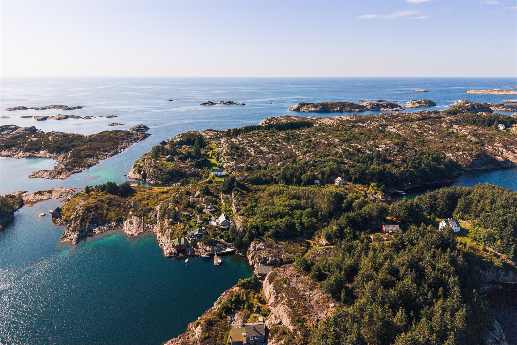 Her står naturen i sentrum med havgapet som nærmeste nabo.