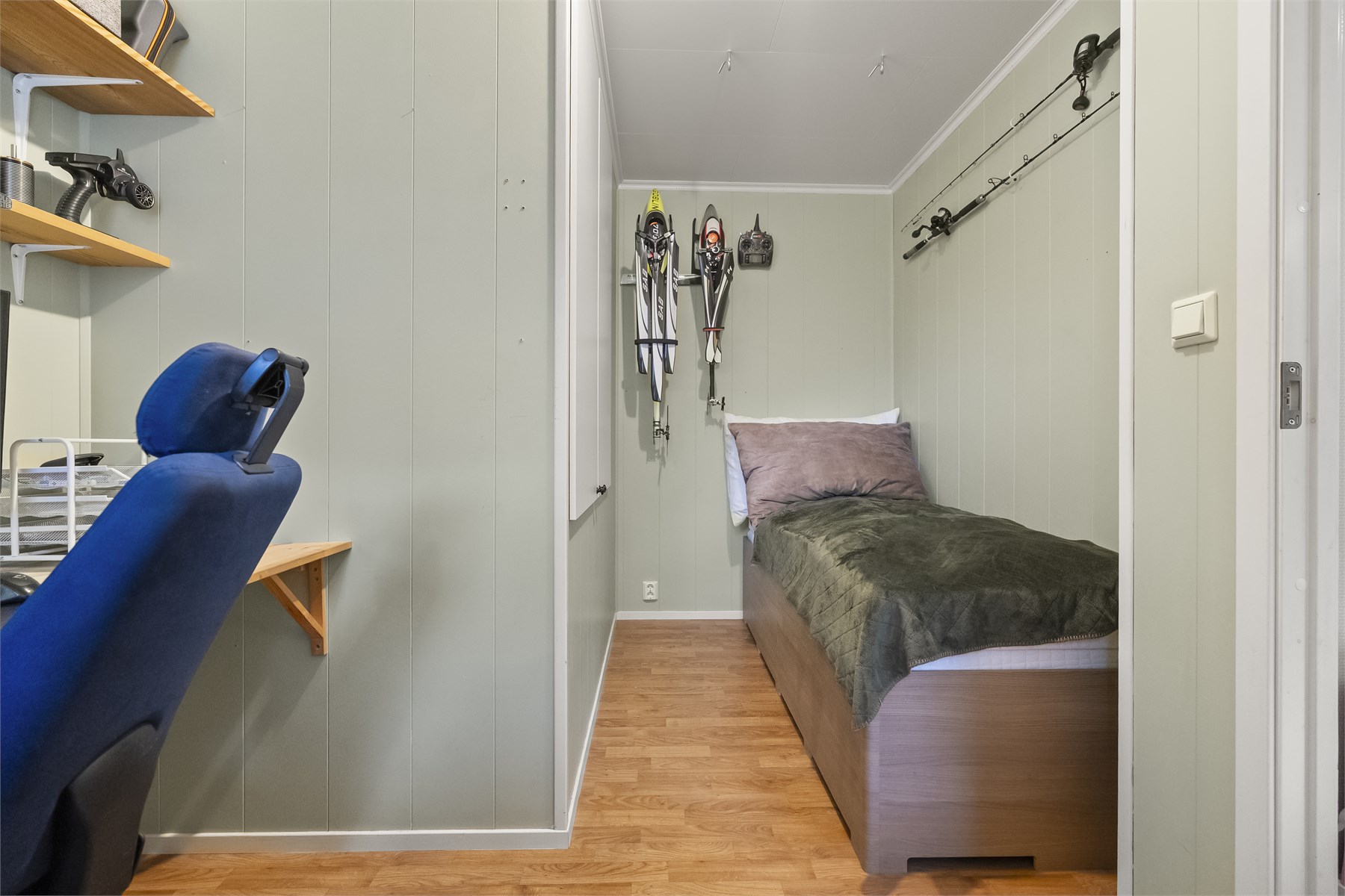 - Soverom 3 har innebygd garderobe - 