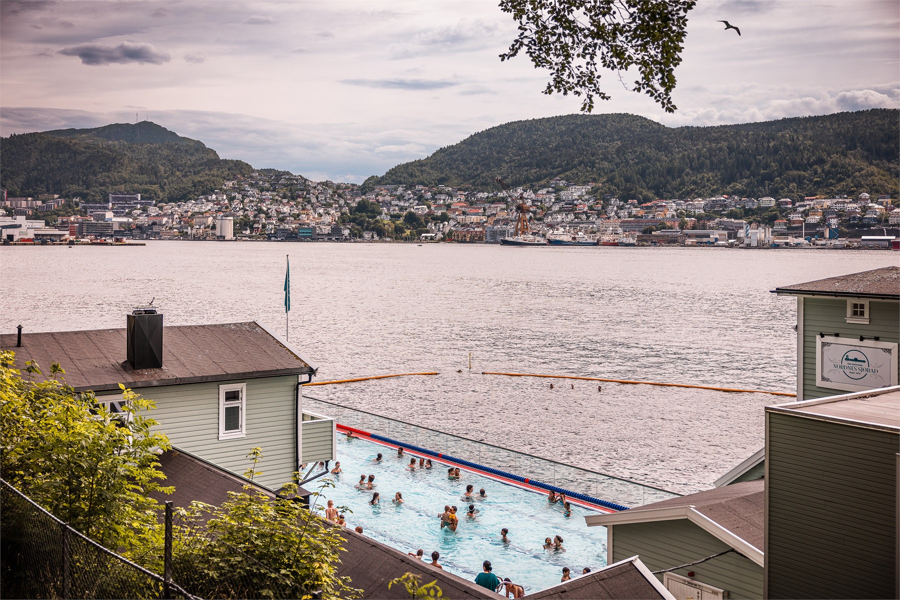 Nordnes sjøbad.