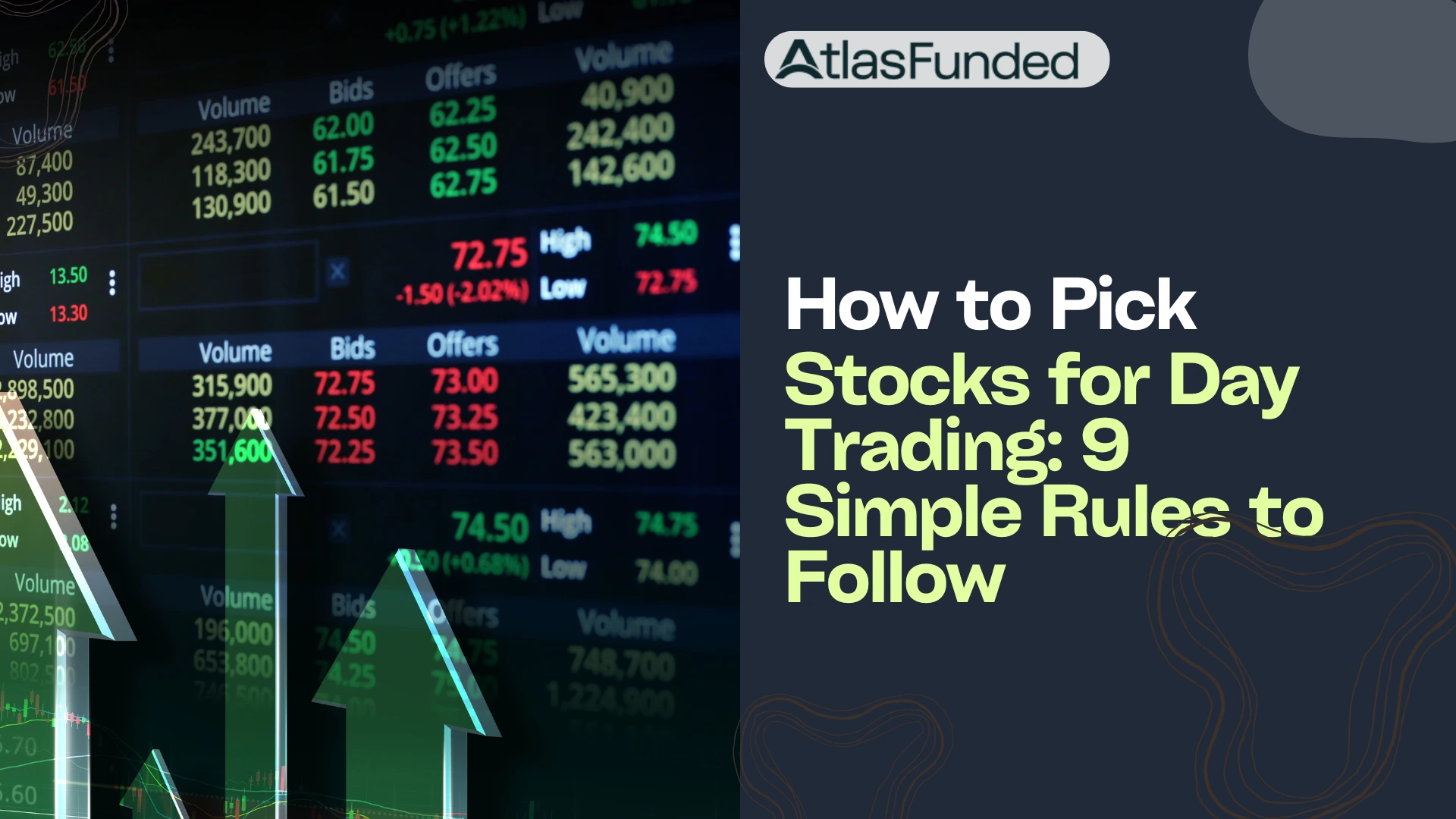 How to Pick Stocks for Day Trading