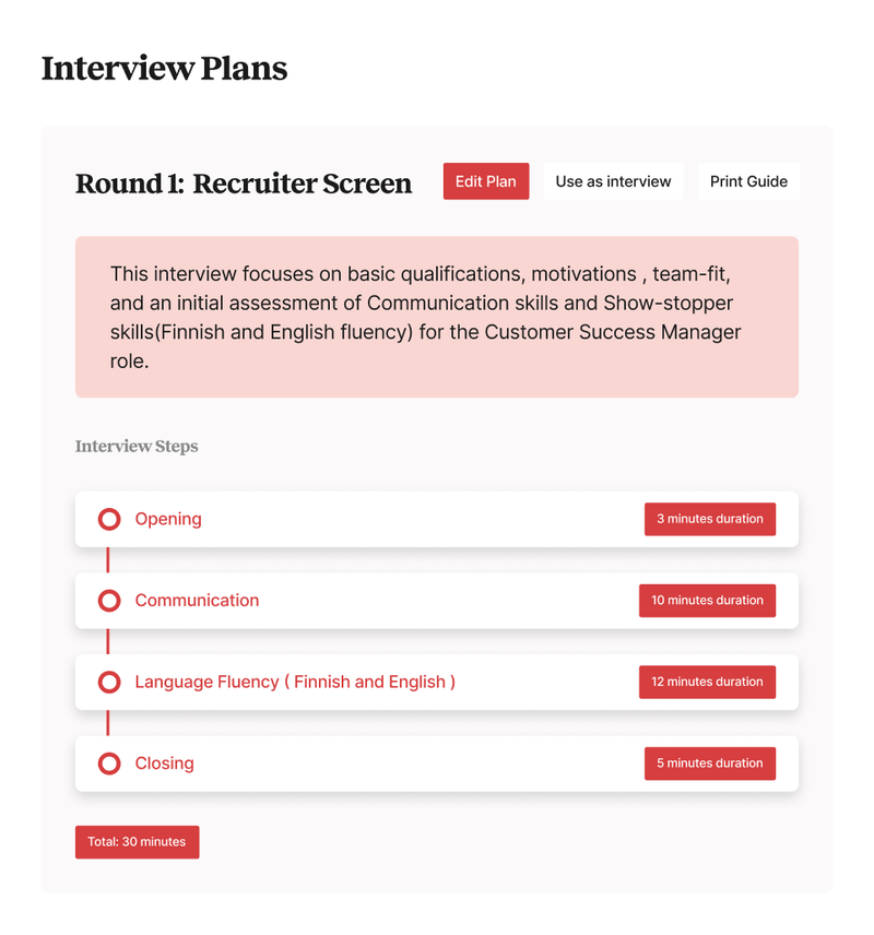 Rec Create Interviews Recright | Hire Smarter, Faster, With Confidence