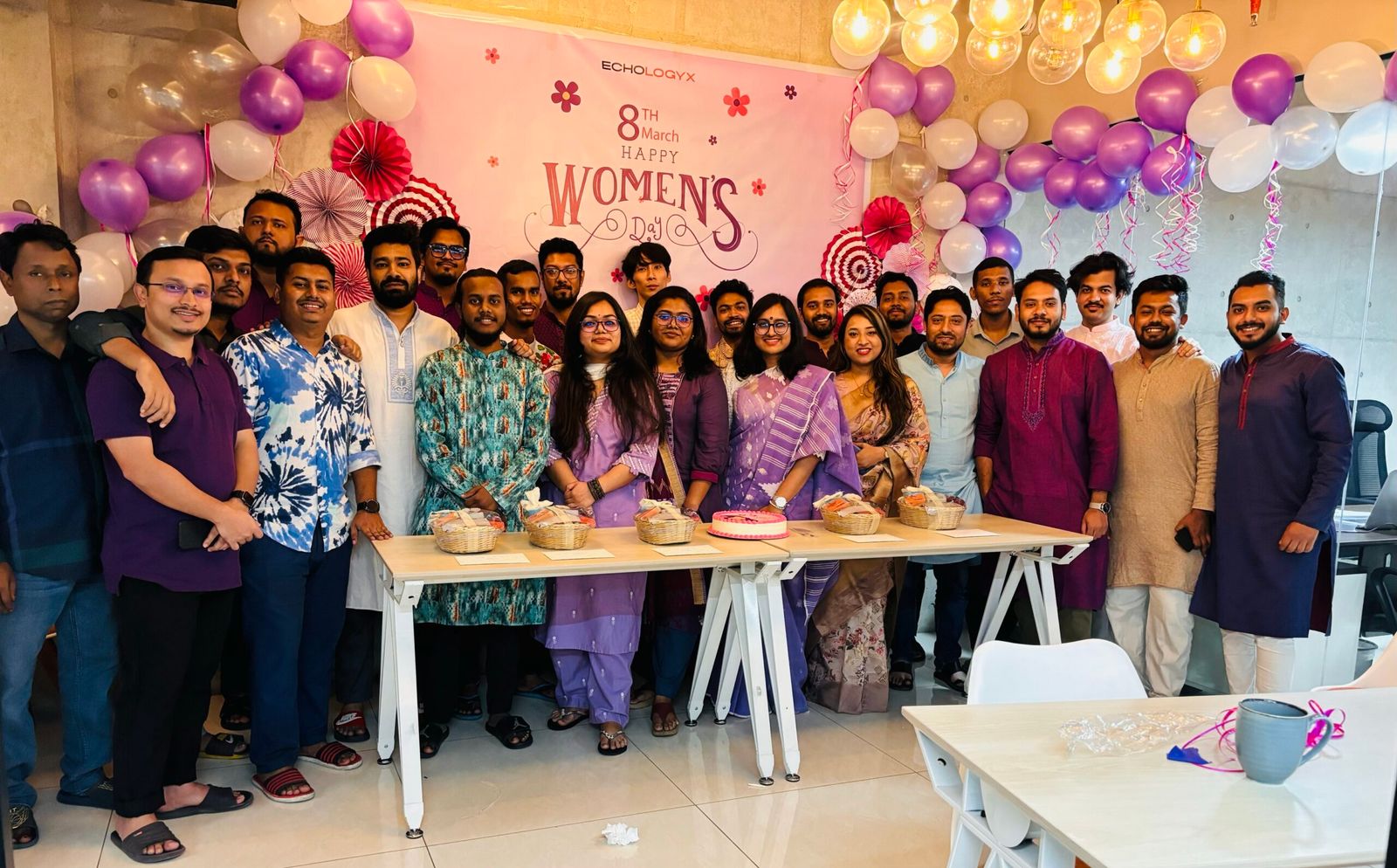 Echologyx team and office moments