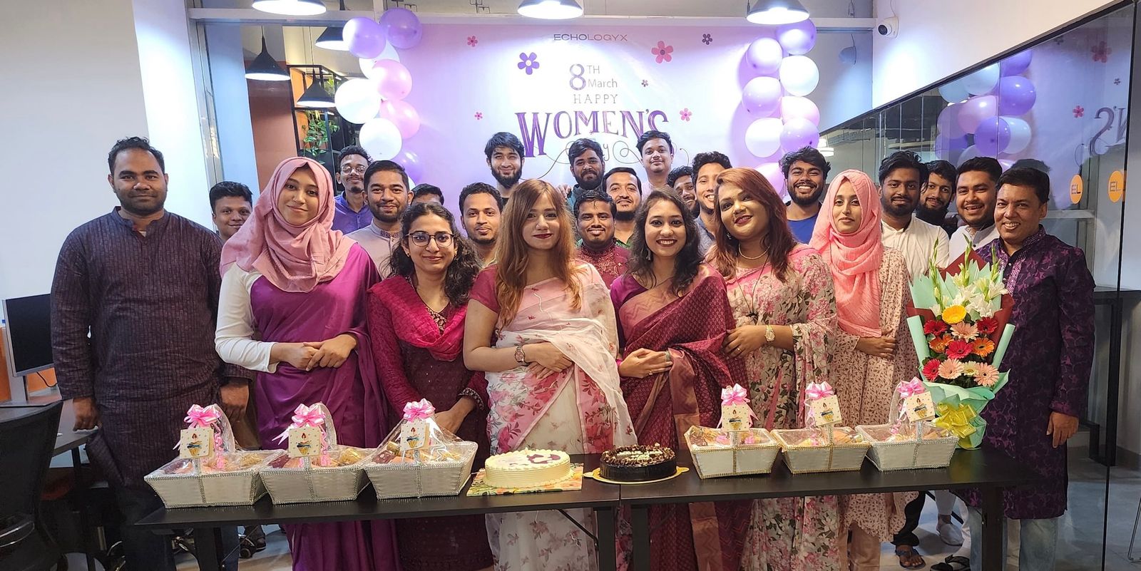 Echologyx team and office moments
