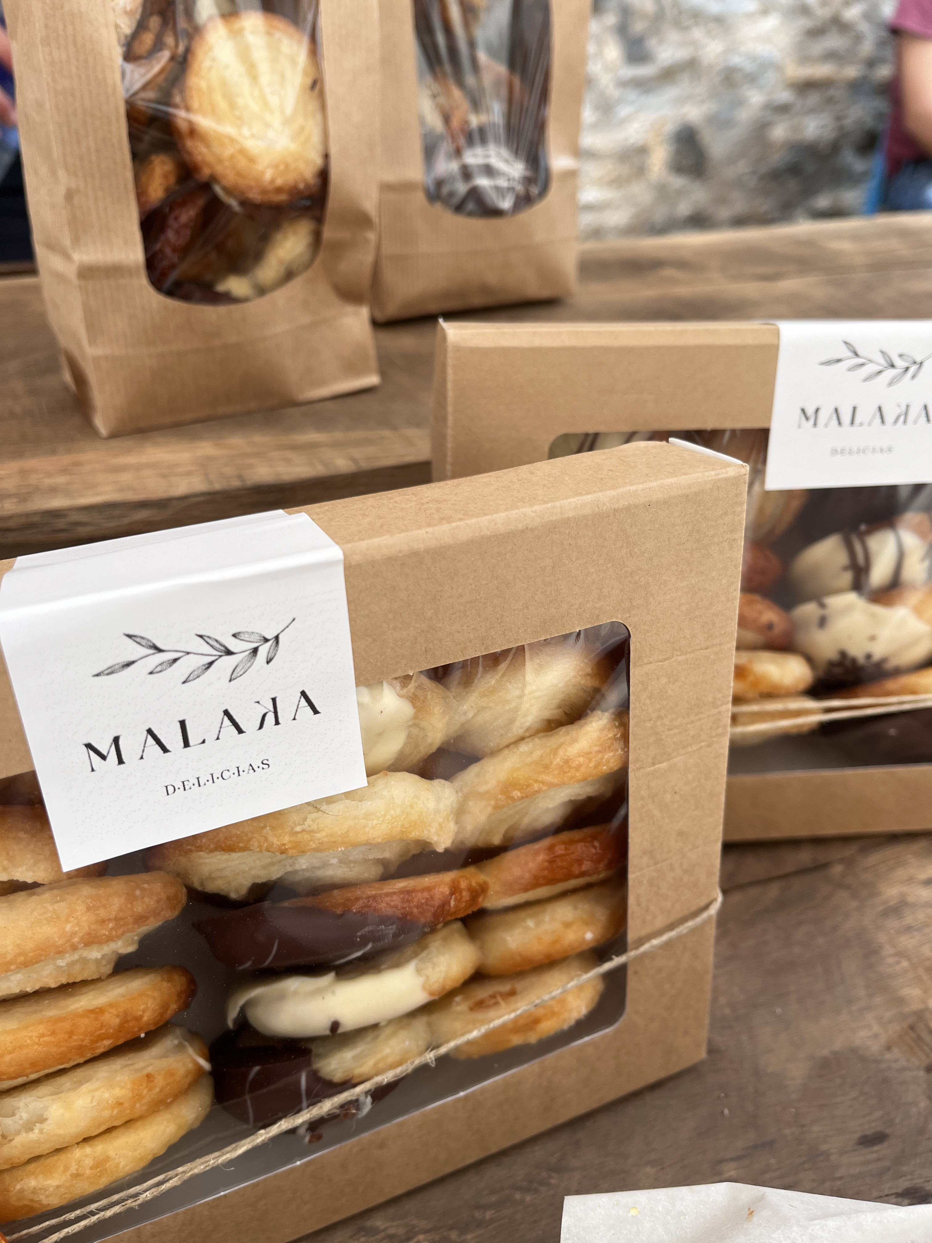 image of custom event cakes (for a bakery)