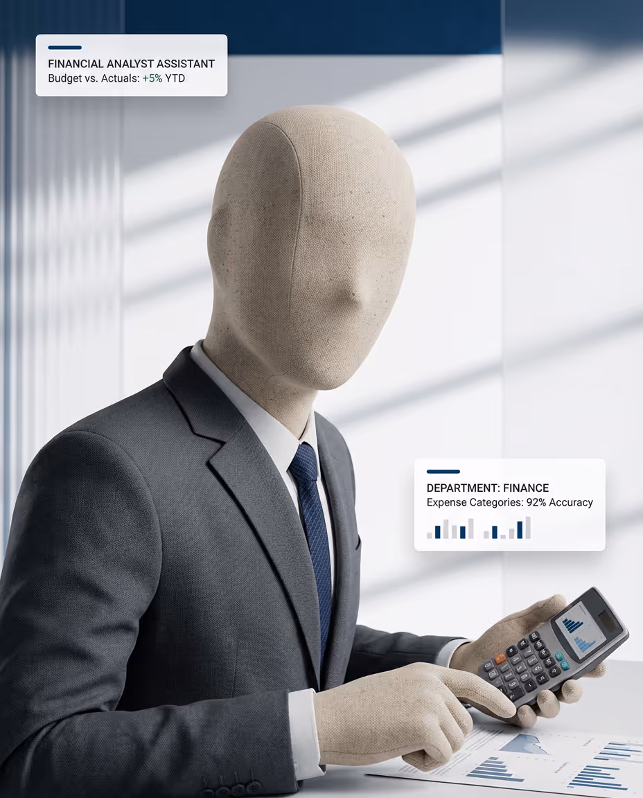 Financial Analyst Assistant - Answer budget questions without analyst bottlenecks