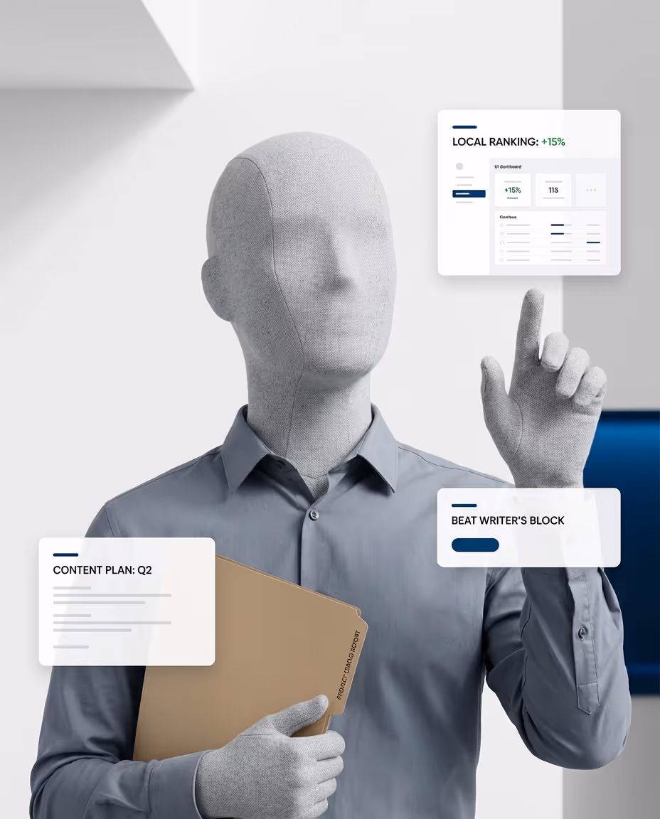 Blog Bestie - Beat writer's block and rank higher locally