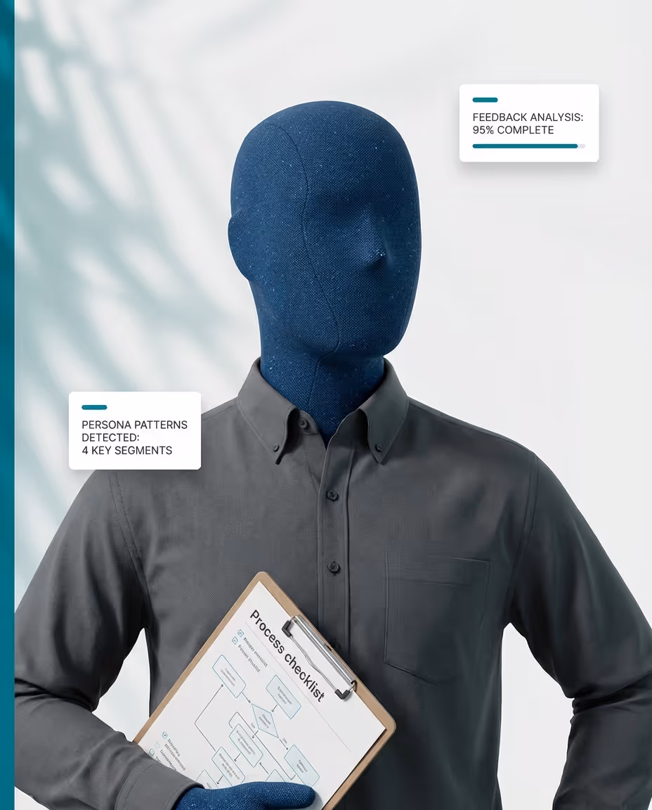 Client Persona Feedback Creator - Find patterns in customer feedback instantly