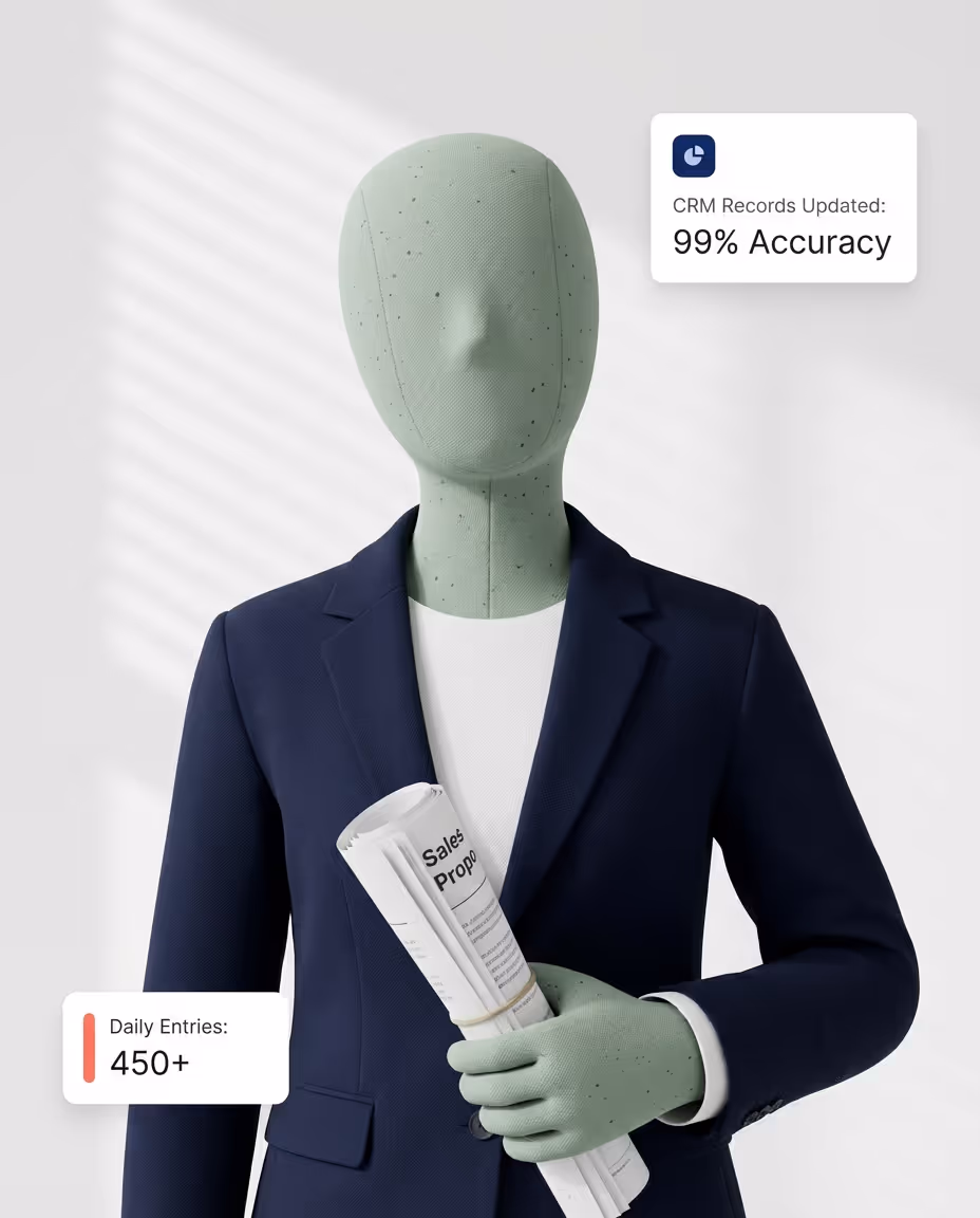 CRM Data Entry Automator - Auto-populate CRM from emails and calls