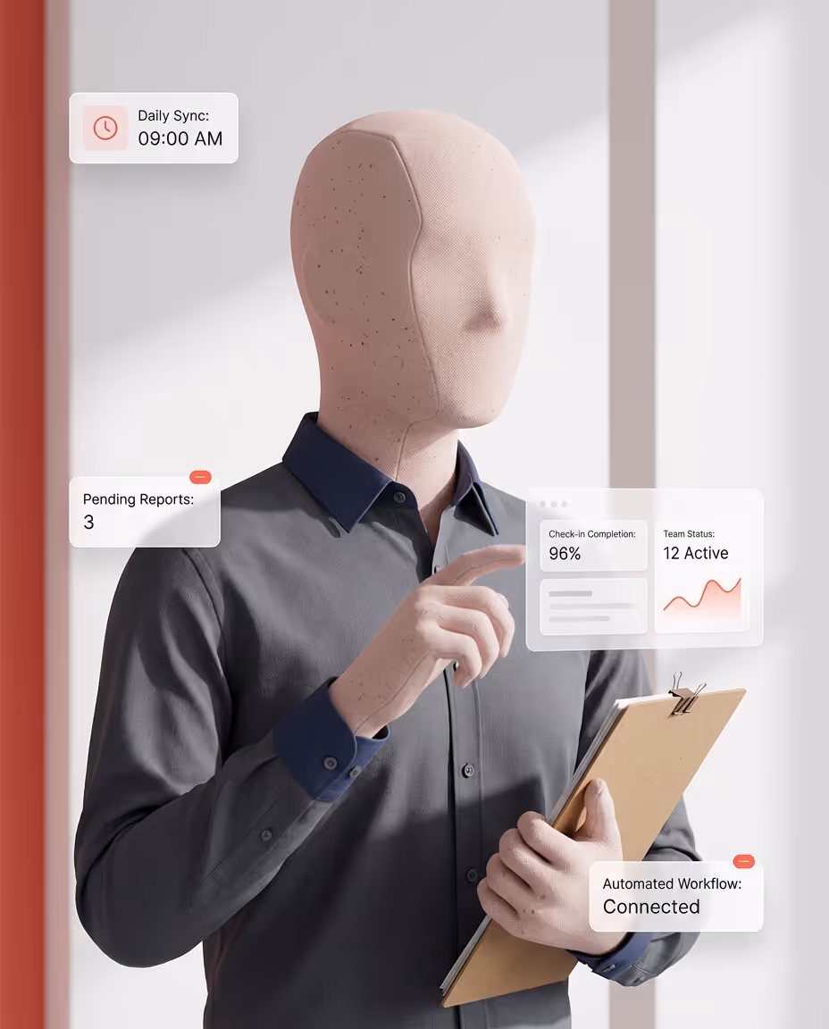 Team Check-in Facilitator - Run async check-ins automatically