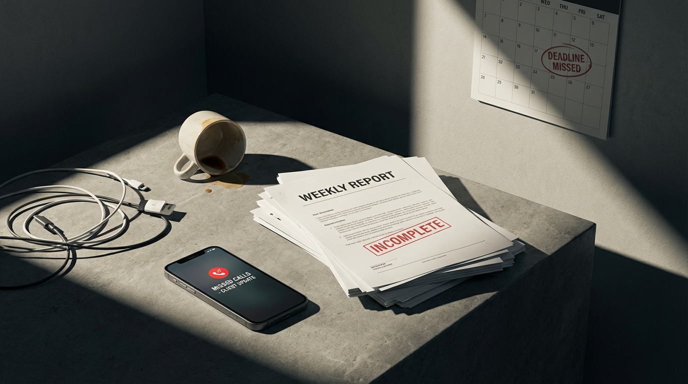 Client Update Overhead: Keeping clients informed consumes hours better spent solving their actual problems