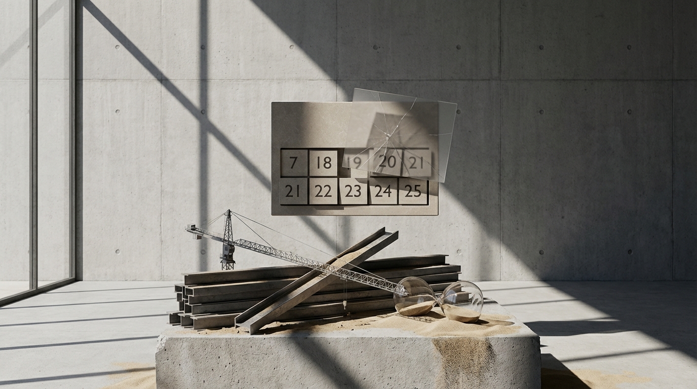 Static Resource Planning: Labor and equipment schedules can't adapt to weather, delays, or real-time availability changes