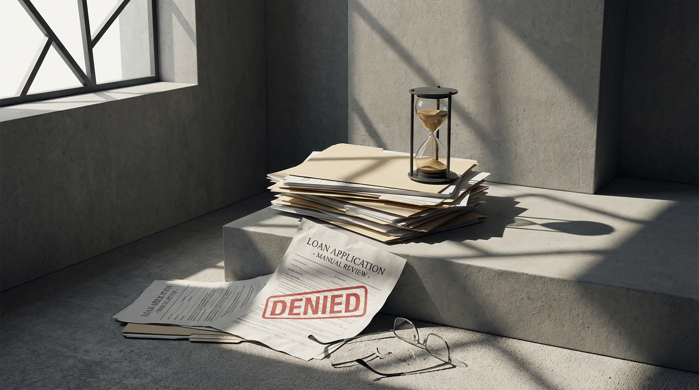 Slow Underwriting: Manual document review and verification extend timelines during borrowers' most time-sensitive moments