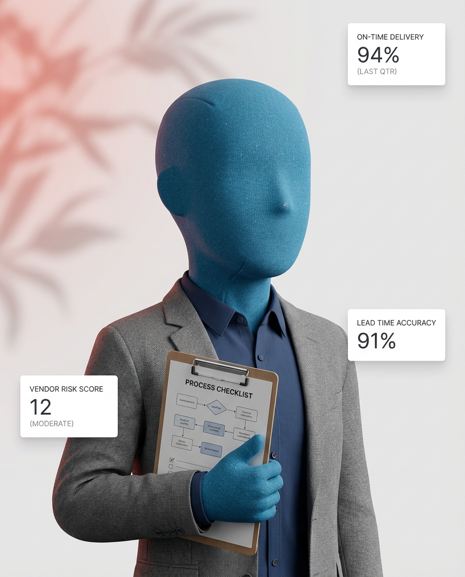 Supplier Performance Tracker - Track vendor reliability and optimize sourcing