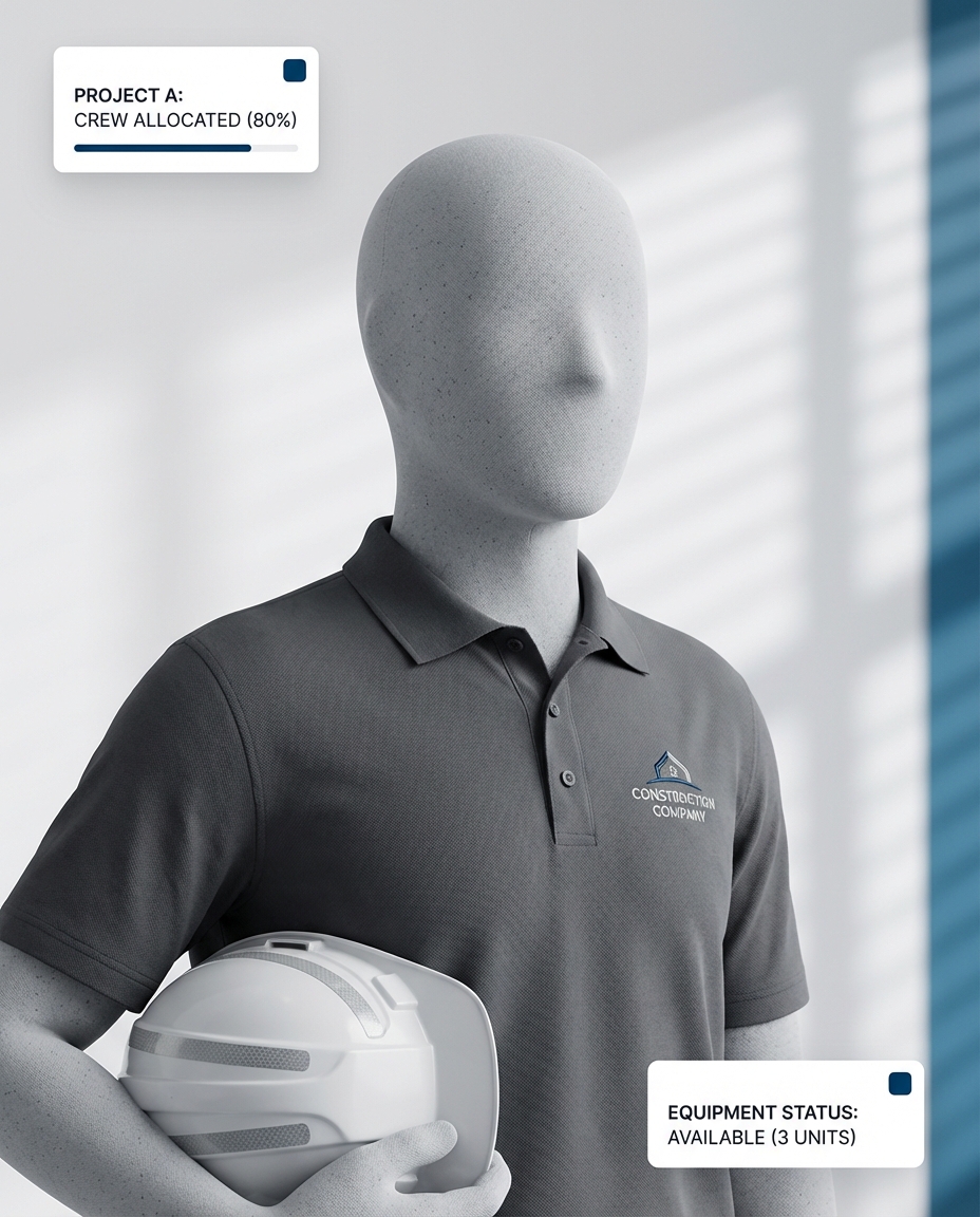 Resource Scheduler - Optimize crew and equipment allocation