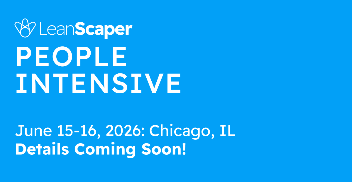 LeanScaper People Intensive '26