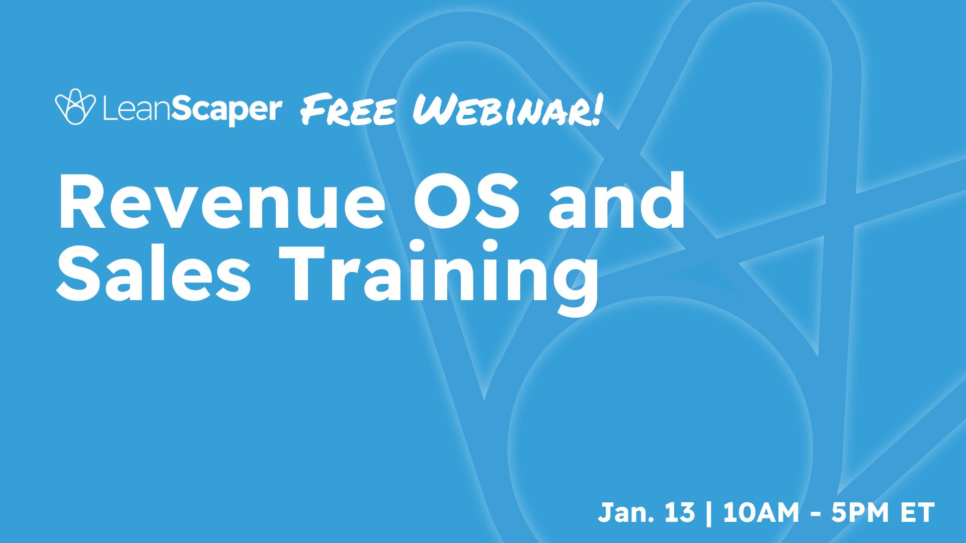 LeanScaper Revenue OS Webinar