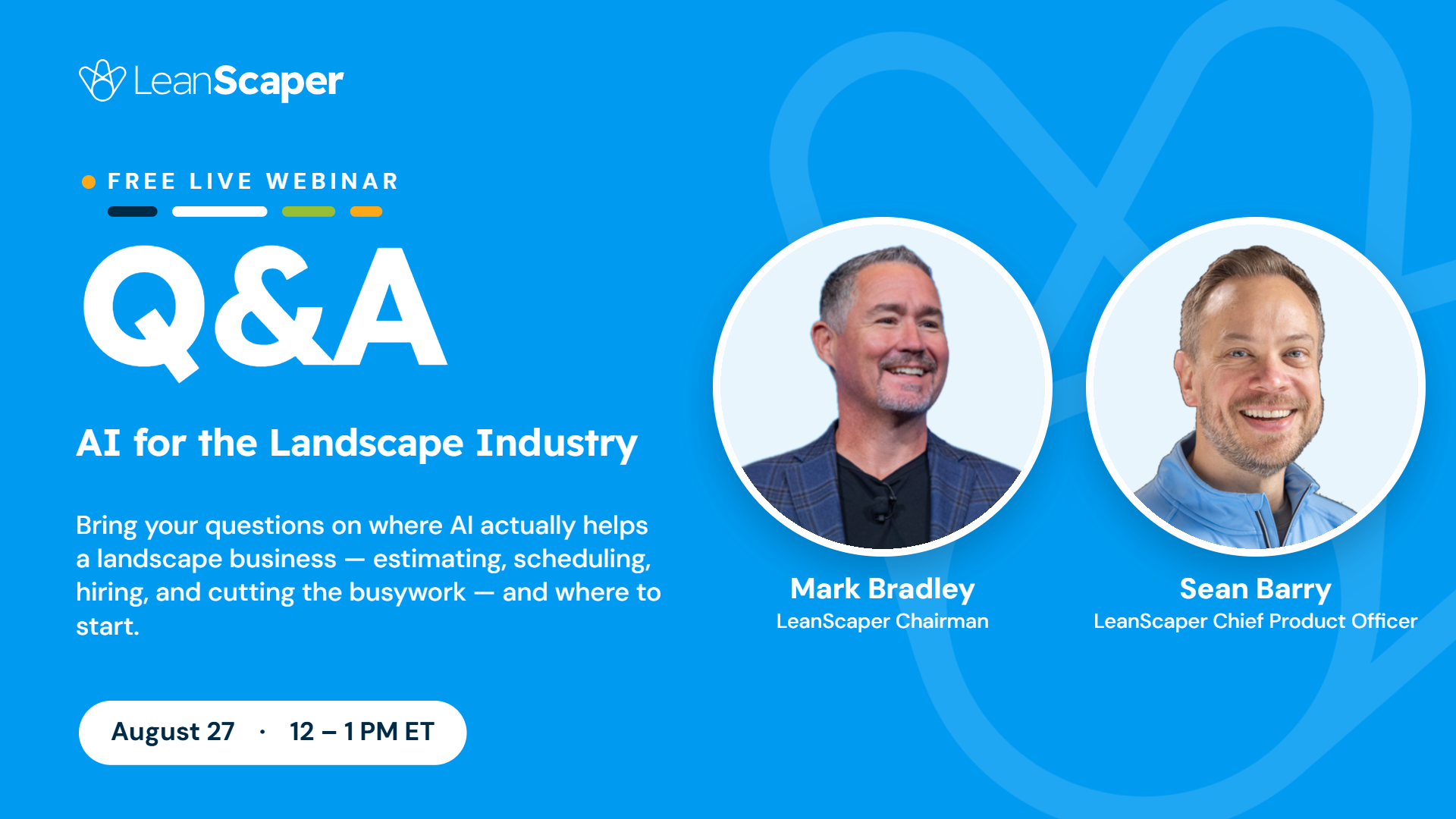 LeanScaper Live Q&A - AI Focused with Mark & Sean