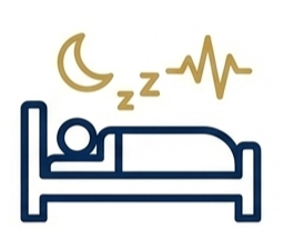 Illustration of two people sitting at a table with a brain icon above and a device with a pulse waveform on the table.