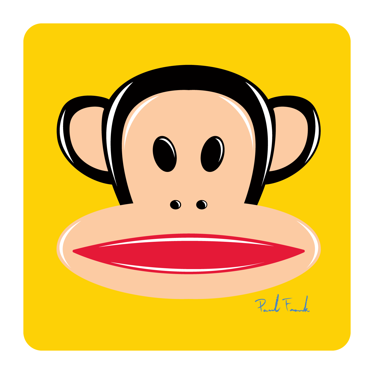 As a kid, I didn’t know what those old Motown singers meant by “Monkey Shine” so this is my idea of it. Wouldn’t you rather have a shiny monkey than a dull one? – Paul Frank
