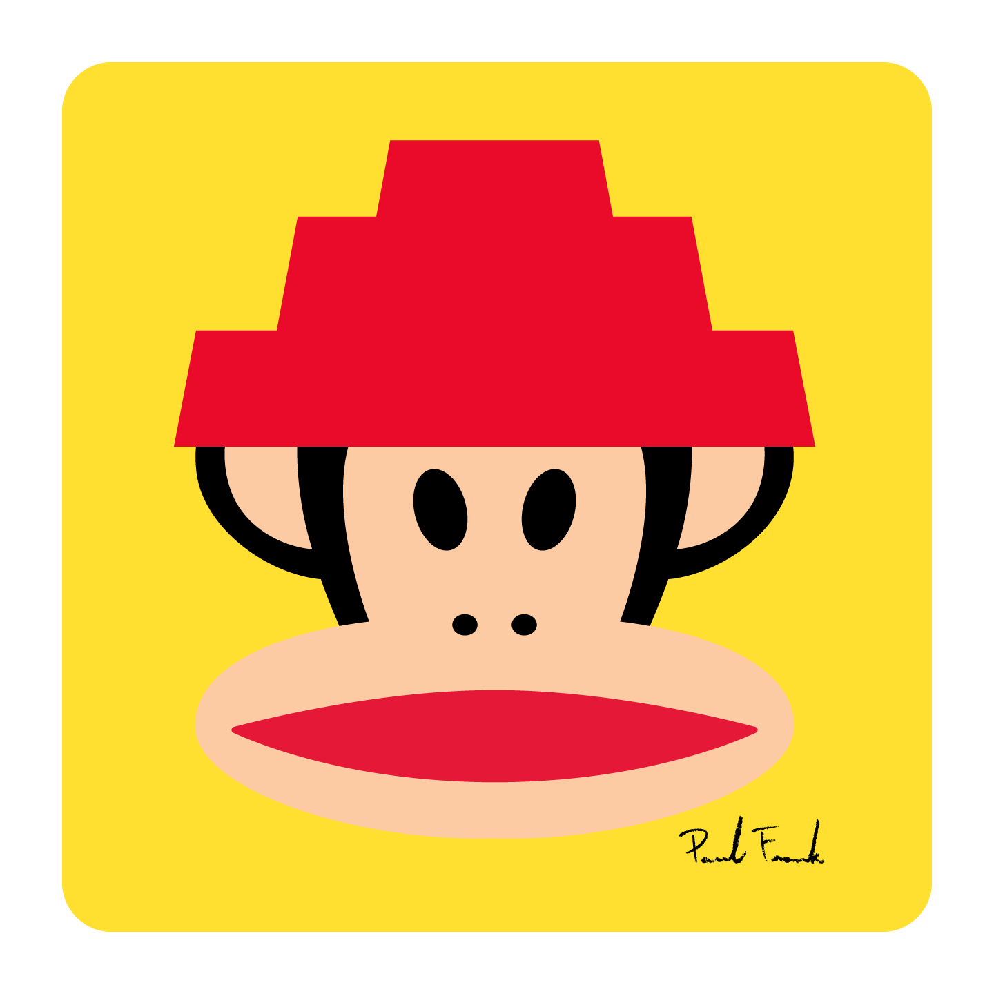 Who would have ever thought, the coolest new wave hat would be a flower pot? – Paul Frank