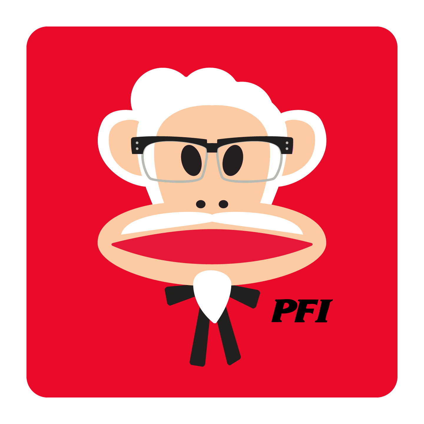 Inspired by the iconic look of the iconic man and his chicken plan. - Paul Frank