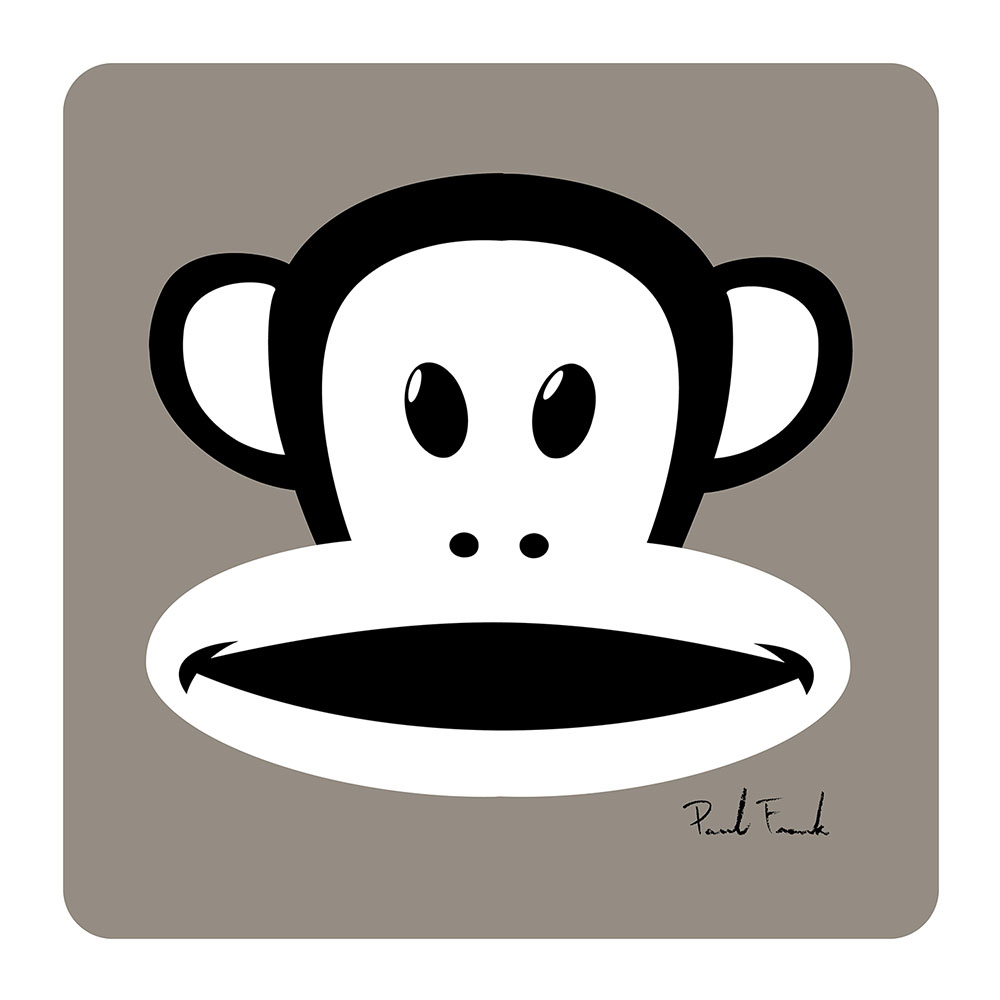 I love old cartoons where everything was simple, rubbery and black and white. Julius looks like he just wandered out of a cartoon from another century. Somebody get this monkey a piano. – Paul Frank