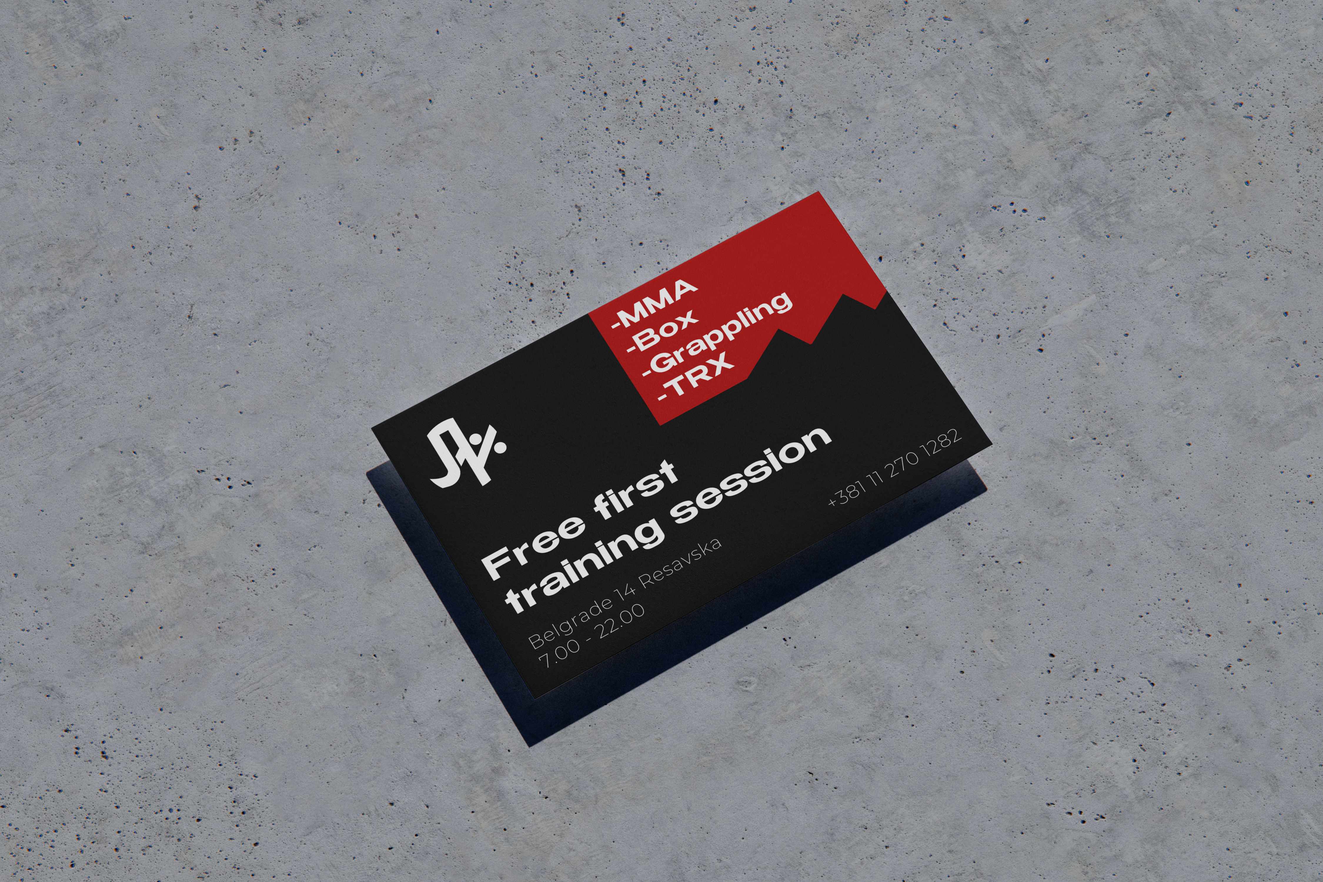 L1% business card design
