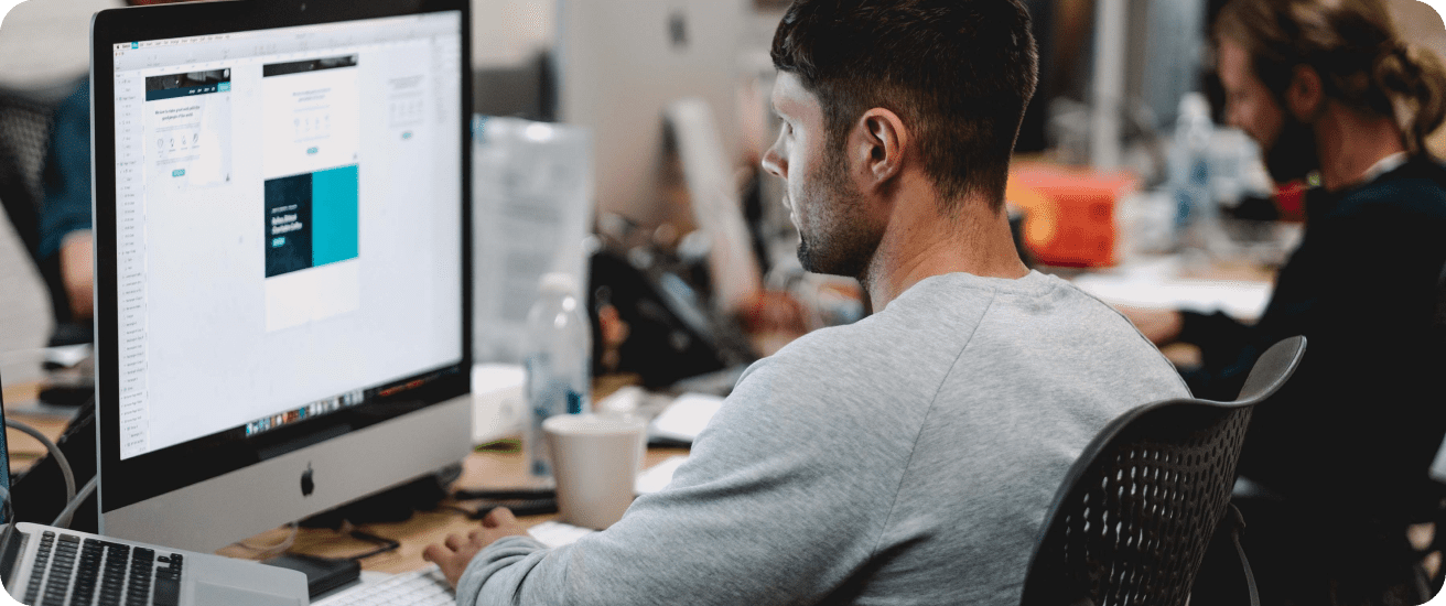 Interns  are working