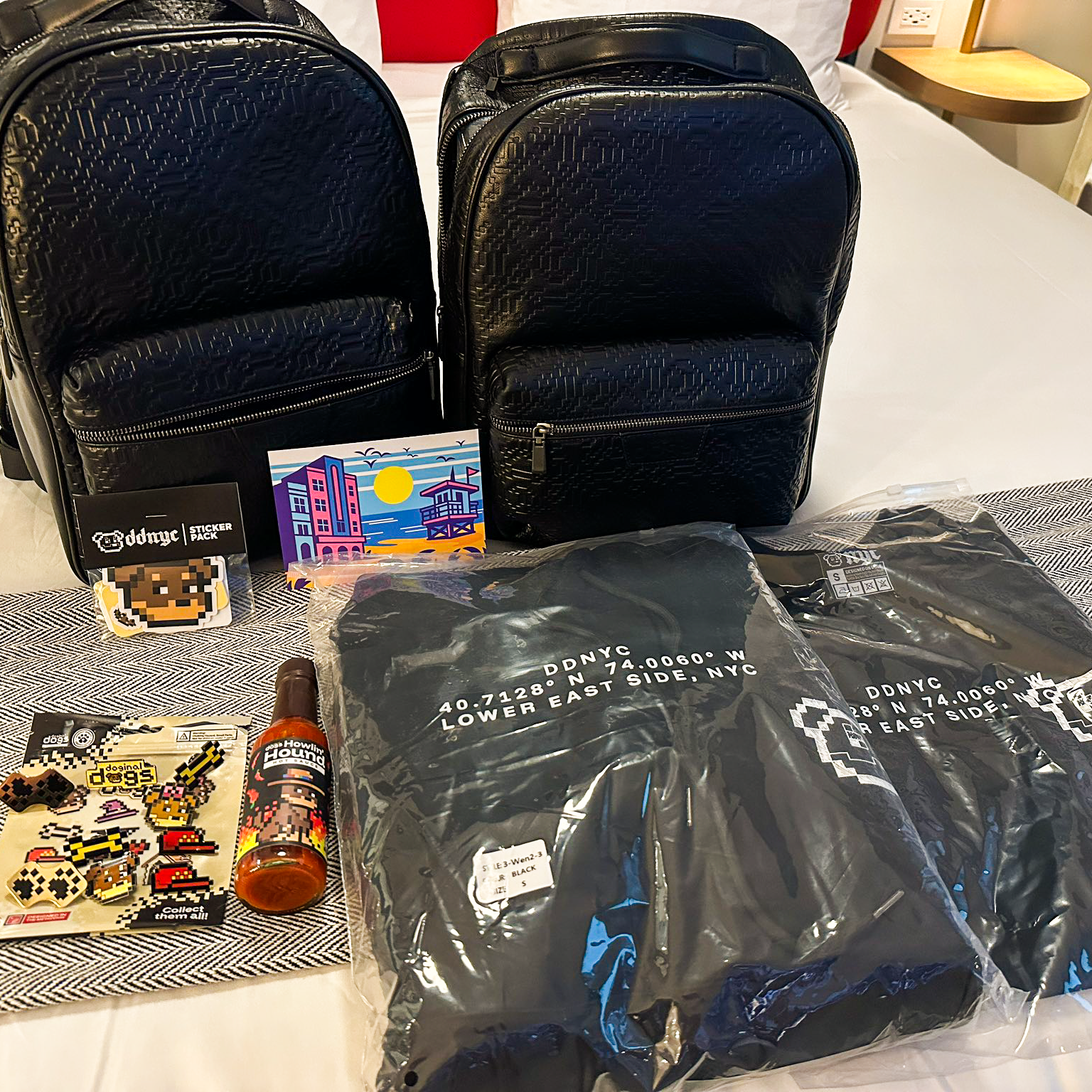 Rocking my DDNYC merch like it’s an inscription — one of one, powered by Dogecoin vibes only.