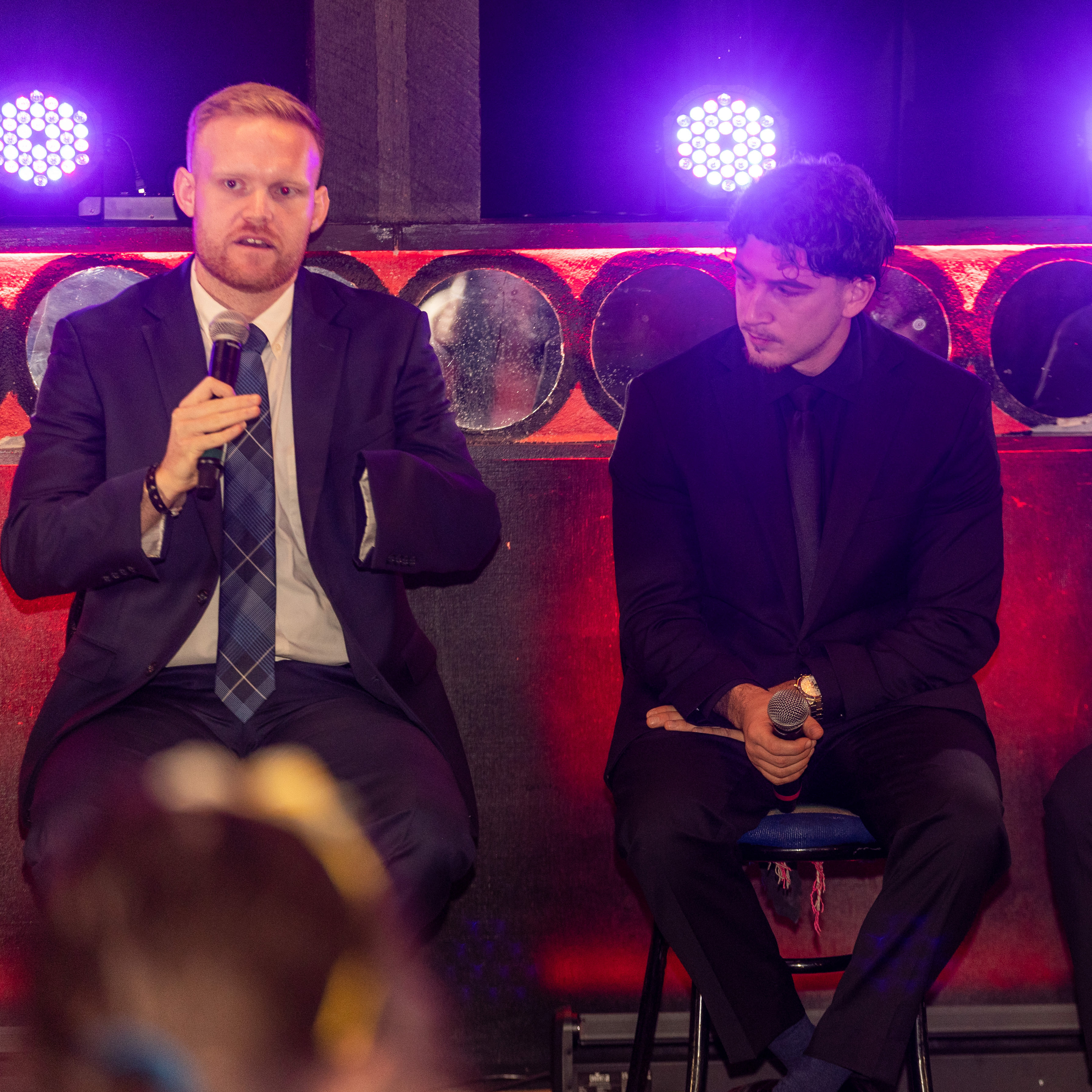 DDNYC photo from NYC capturing the Doginal Dogs community during a massive party, enjoying collectibles, Dogecoin-powered inscriptions/NFTs, and creating amazing memories with Doginals friends.