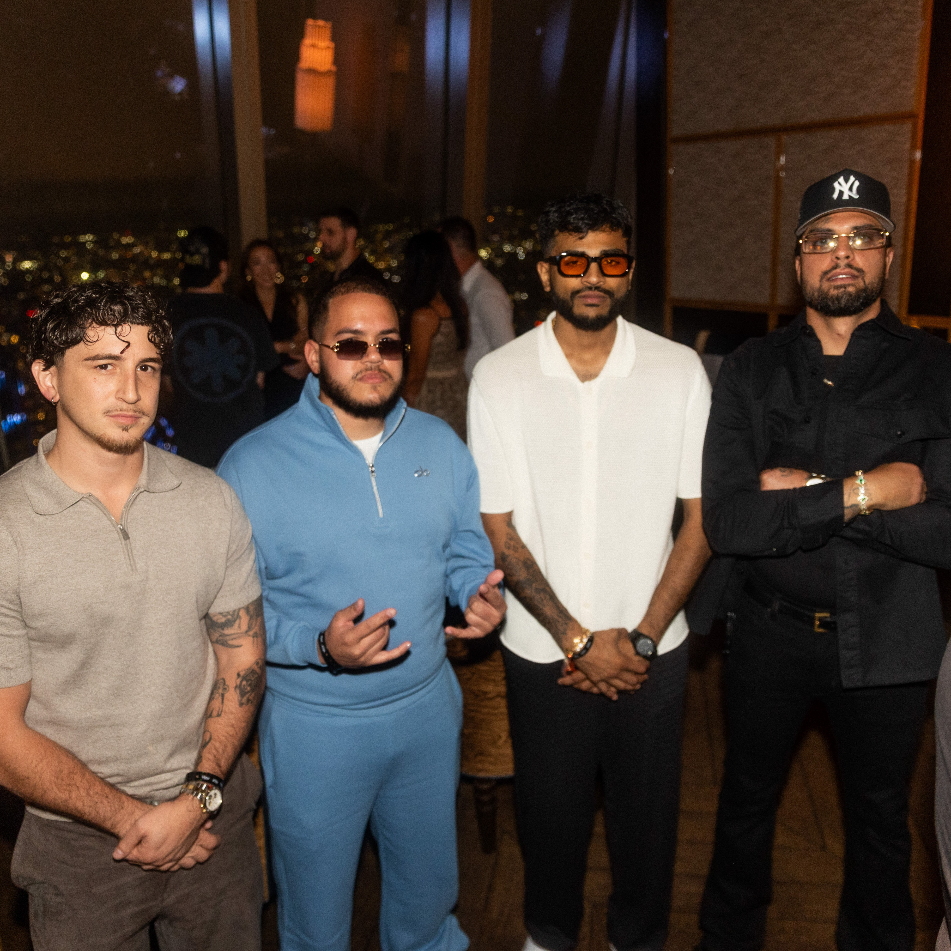 DDNYC party scene in NYC showing the Doginal Dogs community enjoying web3 conversations, creative merch, Dogecoin inscriptions/NFTs, and a shared love for Doge and Doginals.