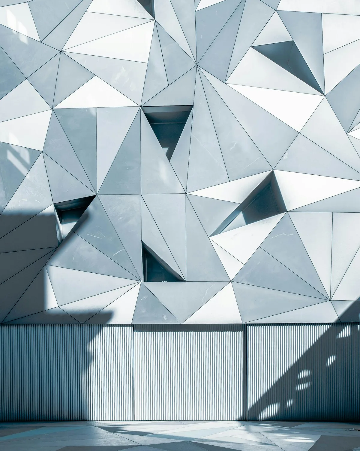 B2B Marketing Strategy — psychedelic glass wall