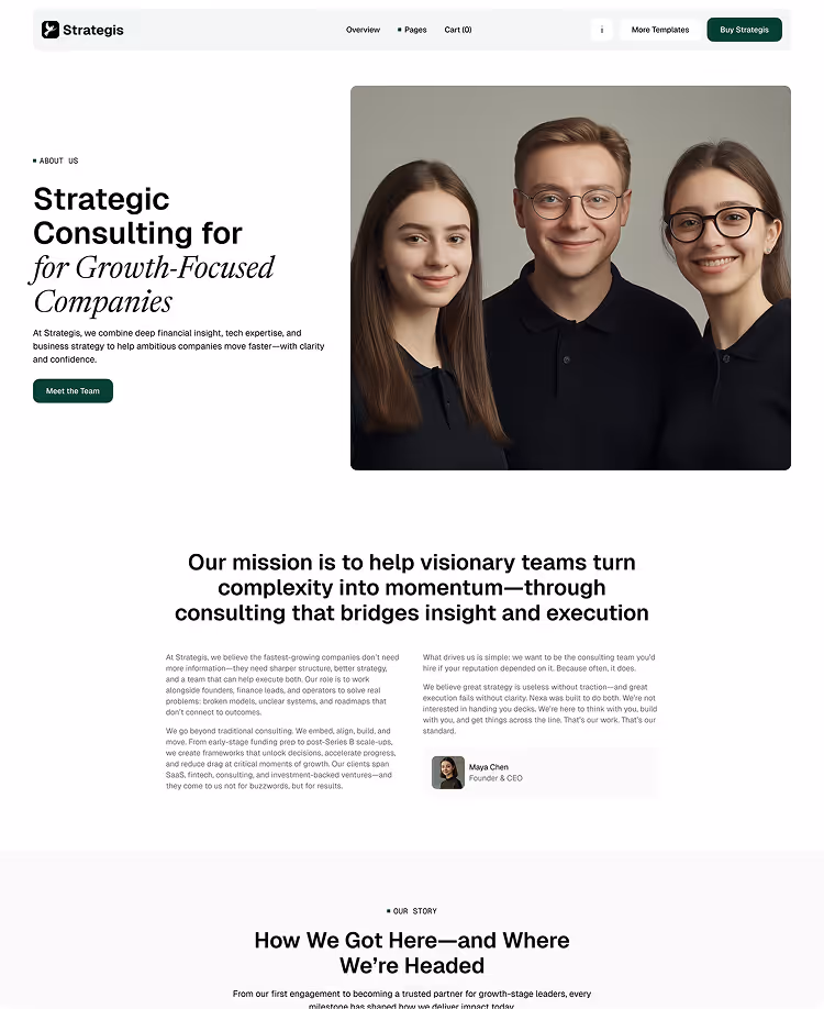 Consulting firm template about1