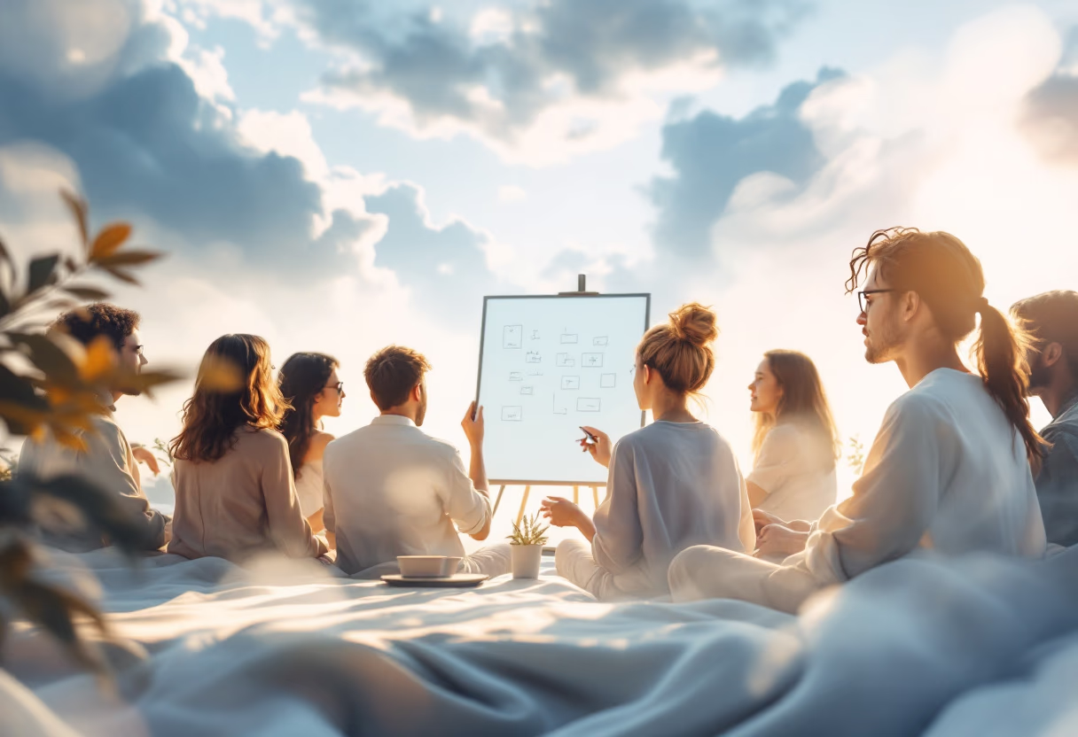 image of a team collaborating